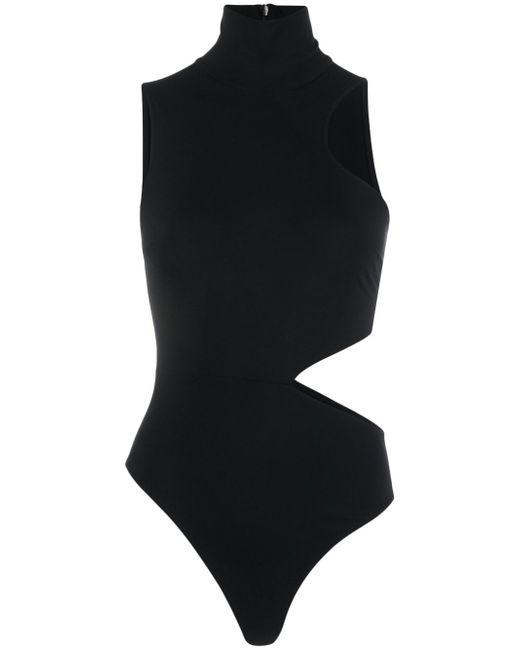 Wolford High Neck Cut-out Bodysuit