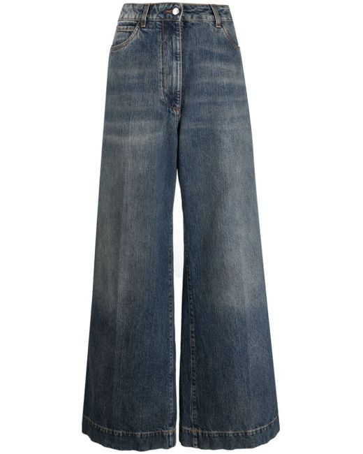 Etro Cotton Wide Leg Jeans