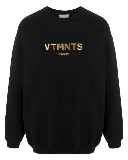 Vtmnts Logo Embroidered Sweatshirt