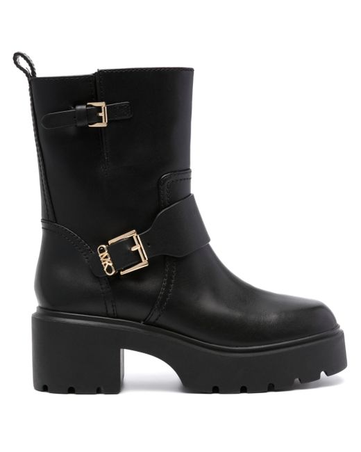Michael Michael Kors Perry Leather Ankle Boots