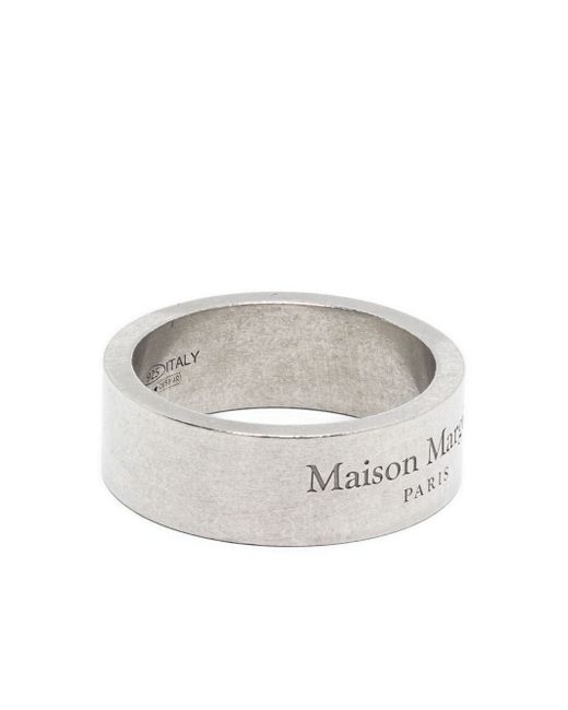 Maison Margiela Ring With Engraved Logo
