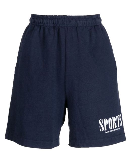 Sporty & Rich Sports Cotton Gym Shorts