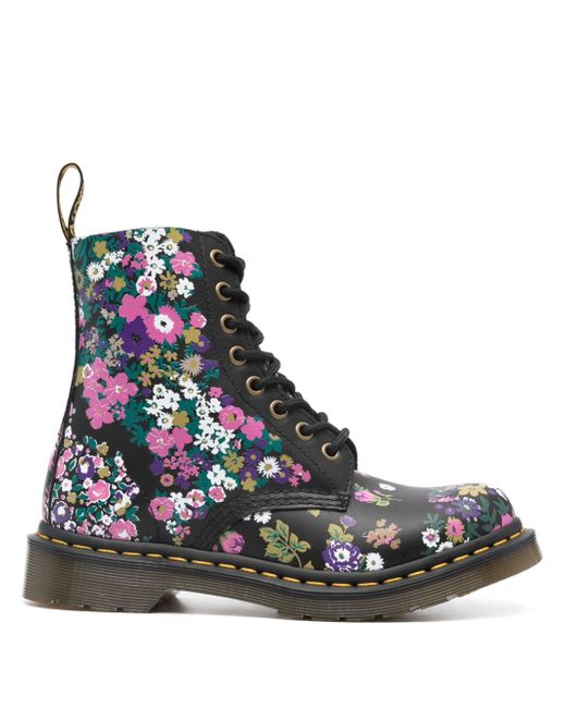 Dr. Martens 1460 Pascal Leather Lace Up Ankle Boots