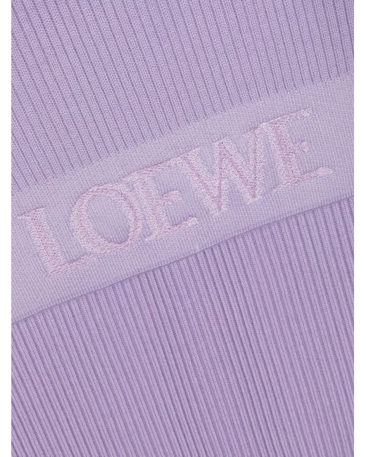 Loewe Logo Wool Scarf