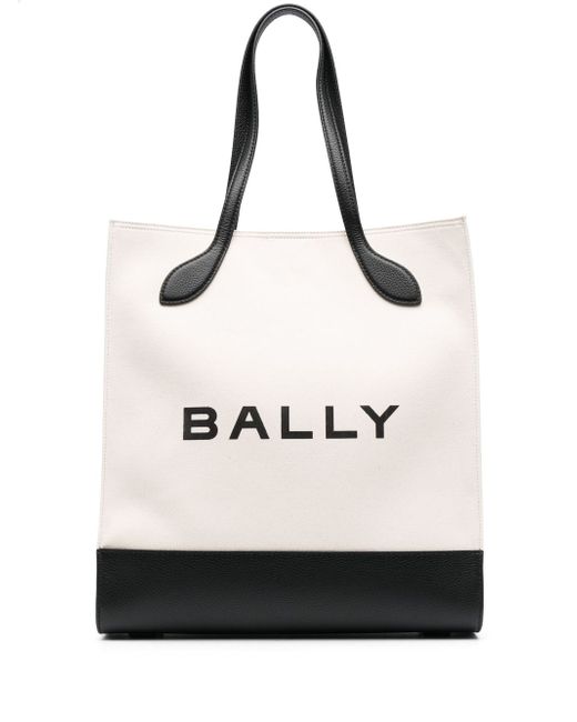 Bally Bar Keep On Fabric Tote Bag