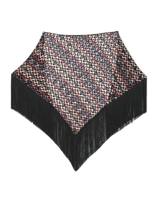 Missoni Triangle Wool Blend Scarf