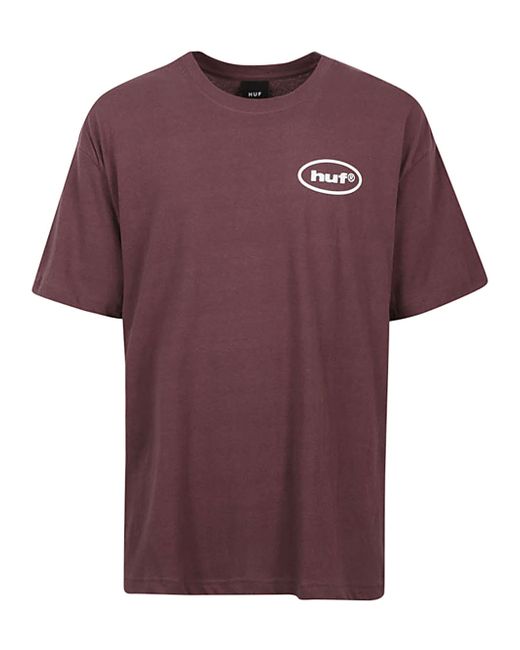 Huf Logo Cotton T-shirt