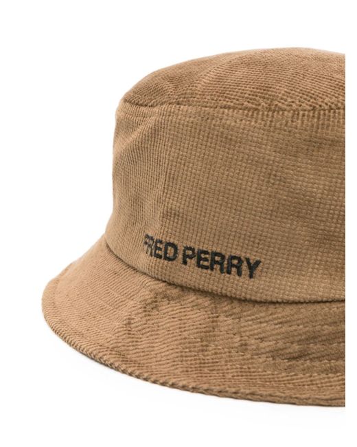 Fred Perry Cord Bucket Hat