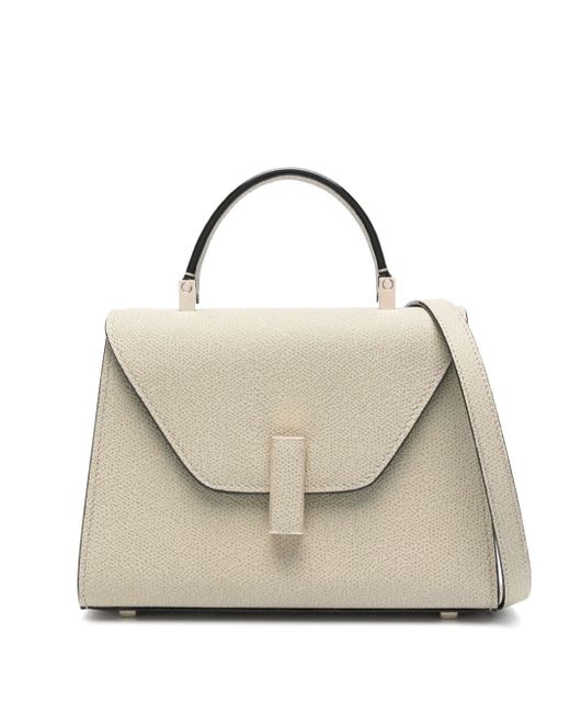 Valextra Iside Micro Leather Handbag