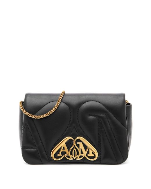 Alexander McQueen Seal Leather Shoulder Bag