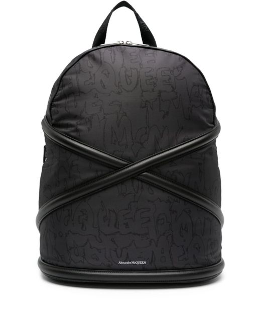 Alexander McQueen Logo Backpack
