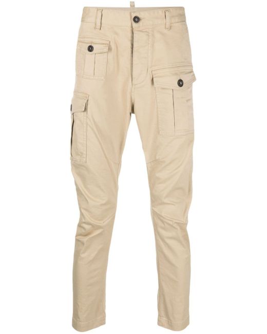 Dsquared2 Cotton Cargo Trousers
