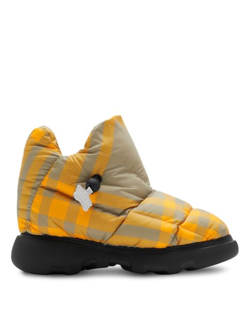 Burberry Pillow Check Boots
