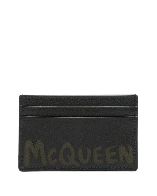 Alexander McQueen Credit Card Holder With Logo