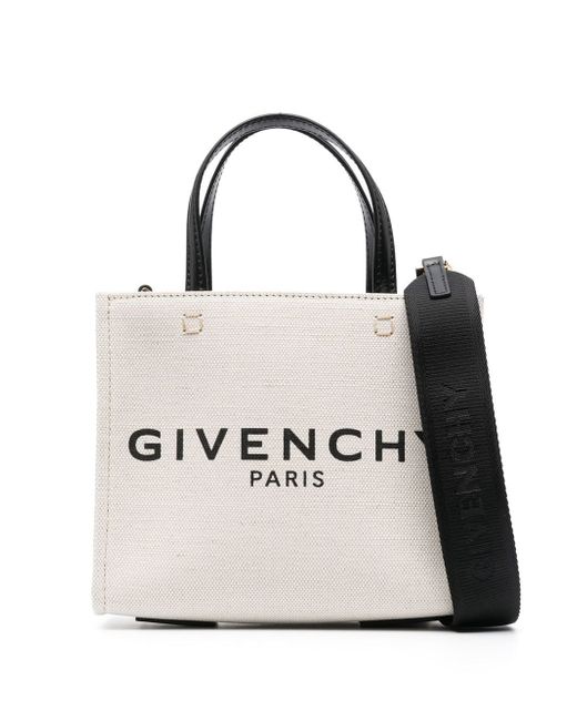 Givenchy G-tote Canvas Mini Tote Bag