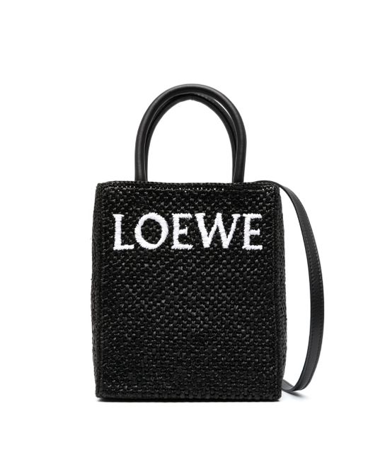 Loewe Standard A5 Raffia Tote Bag