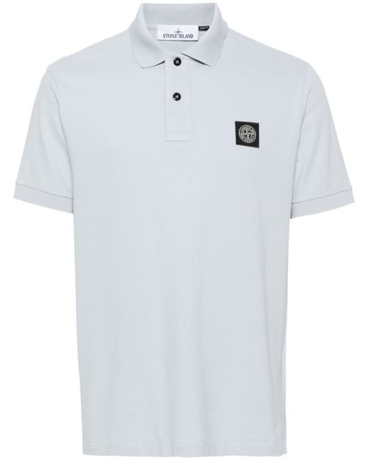 Stone Island Cotton Polo Shirt With Logo