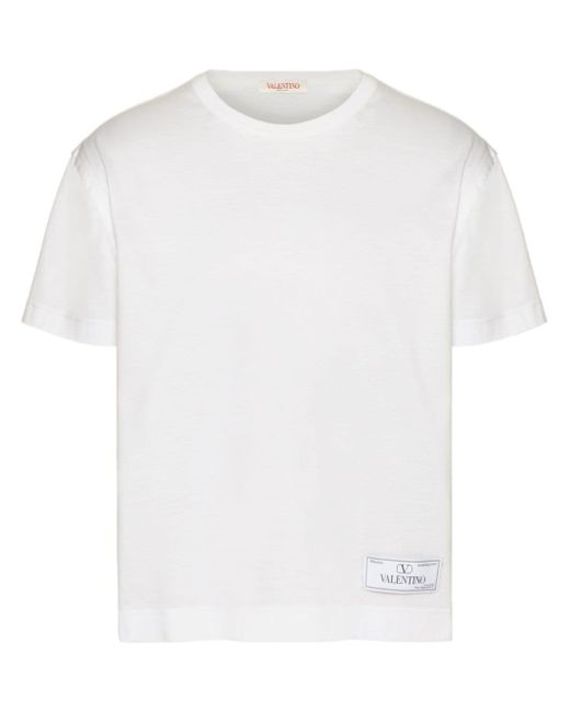 Valentino Logo Cotton T-shirt