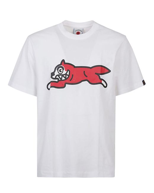 Icecream Running Dog Printed T-shirt