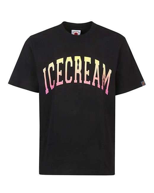 Icecream Logo Cotton T-shirt