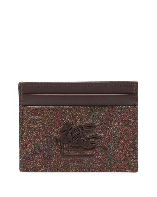 Etro Credit Card Holder With Logo