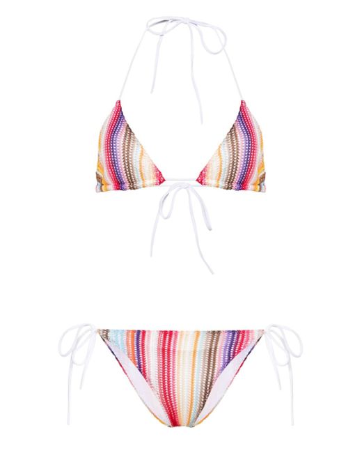 Missoni Beachwear Triangle Bikini Set