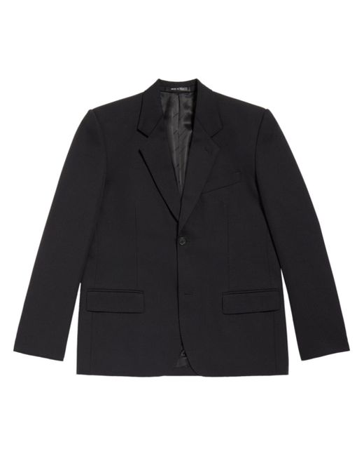 Balenciaga Wool Single-breasted Blazer Jacket
