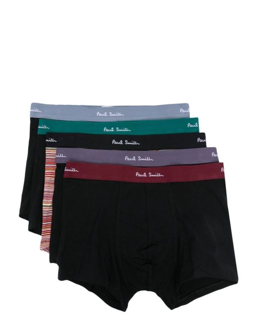 Paul Smith Signature Mixed Boxer Briefs Five Pack