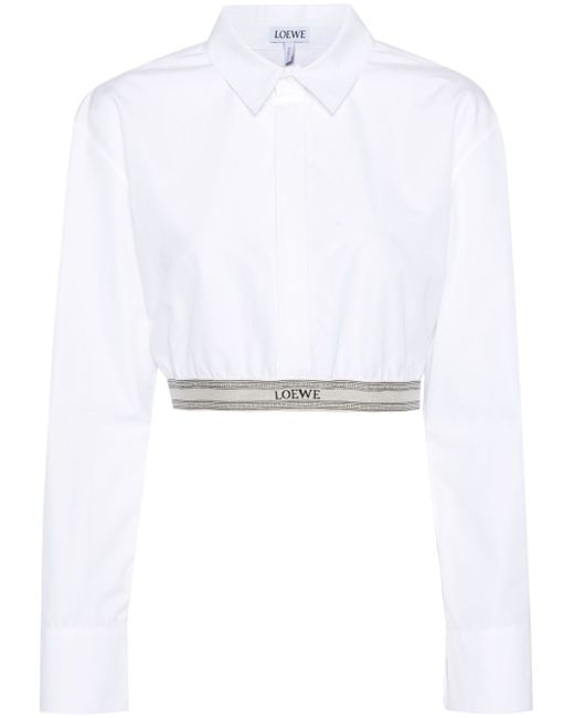 Loewe Cotton Cropped Shirt