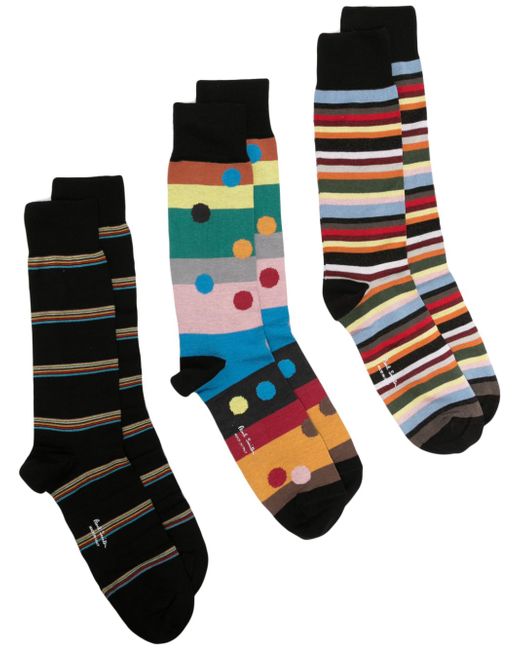 Paul Smith Signature Stripe Socks Three Pack