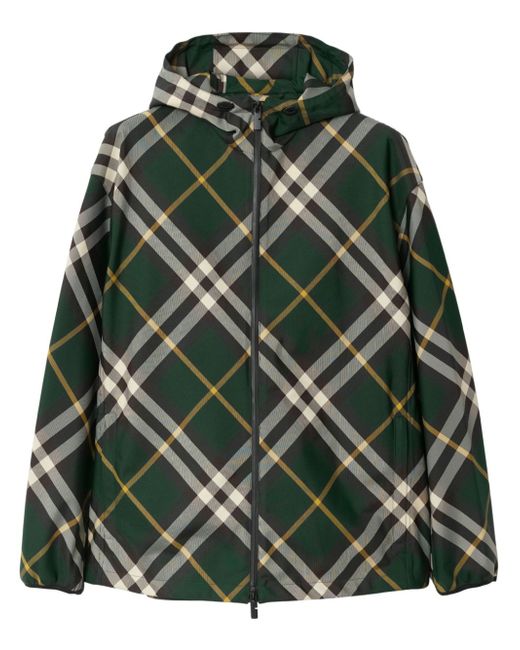 Burberry Jacket With Check Pattern