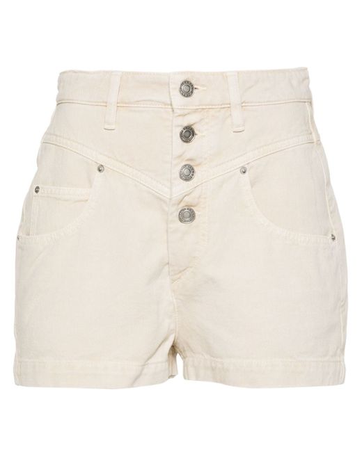 Marant Etoile Jovany Denim Cotton Shorts