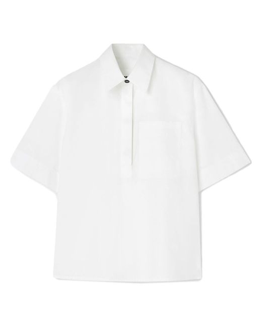 Jil Sander Cotton Polo Shirt
