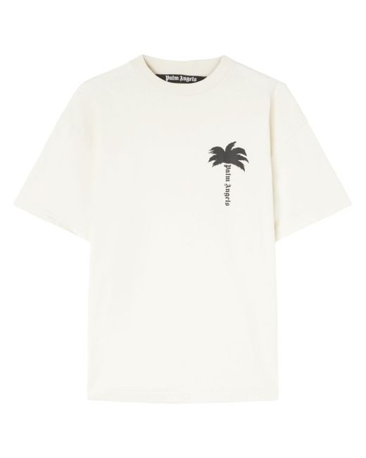 Palm Angels Logo Cotton T-shirt