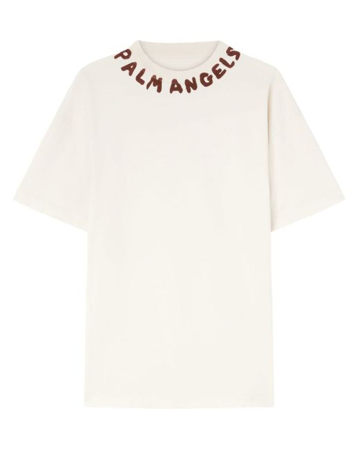 Palm Angels Logo Cotton T-shirt