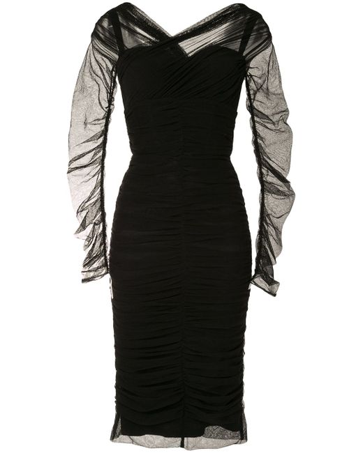 Dolce & Gabbana Cotton Blend Midi Dress