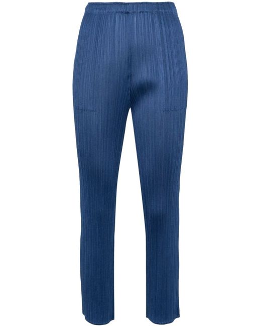 Pleats Please By Issey Miyake Pleated Trousers
