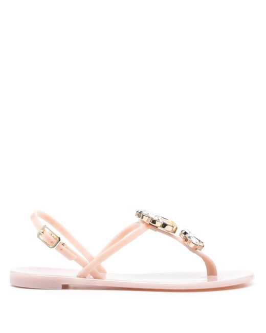 Casadei Jelly Thong Sandals