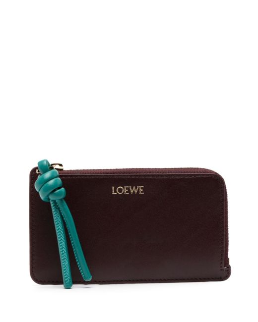 Loewe Knot Leather Card Holder