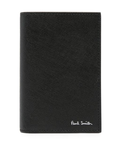 Paul Smith Logo Leather Credit Card Case