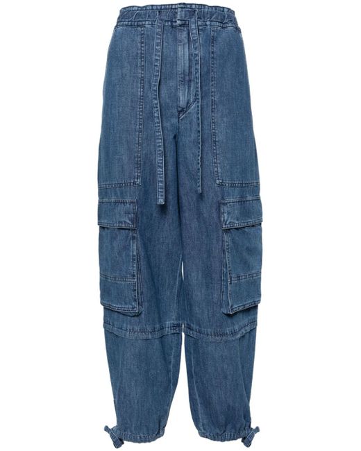 Marant Etoile Ivy Cotton Cargo Trousers