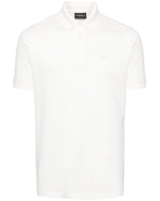 Emporio Armani Logo Cotton Polo Shirt