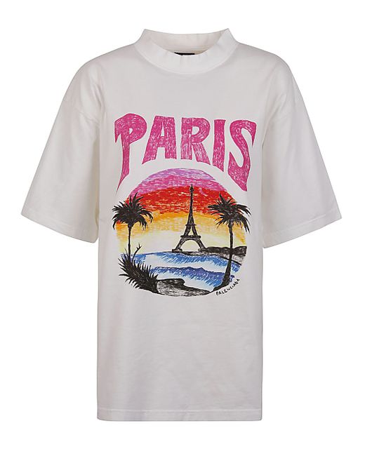 Balenciaga Paris Tropical T-shirt