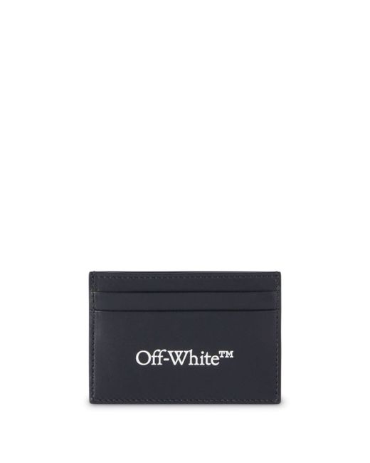 Off-White Logo Leather Card Case