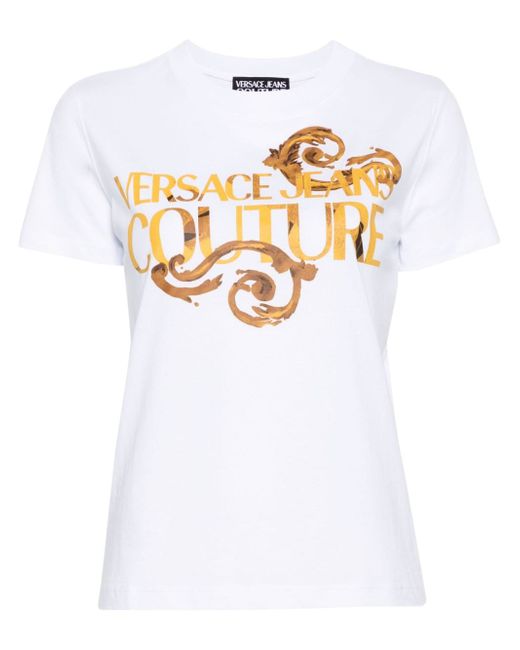 Versace Jeans Couture Cotton T-shirt With Print