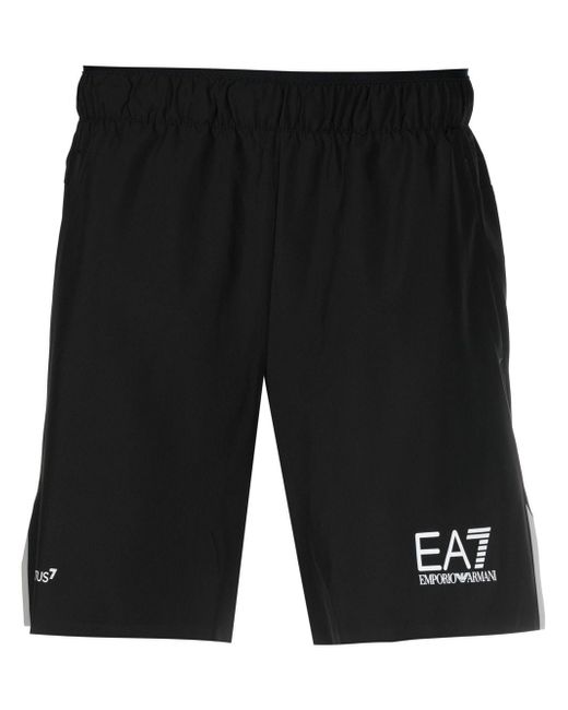 Ea7 Logo Shorts