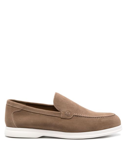 Doucal's Loafer With Logo
