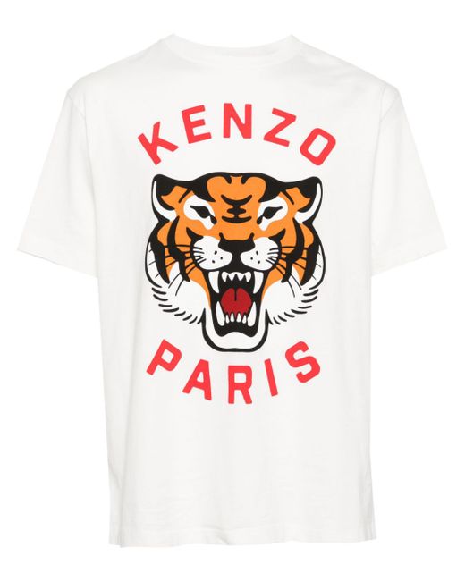 Kenzo Lucky Tiger Cotton T-shirt
