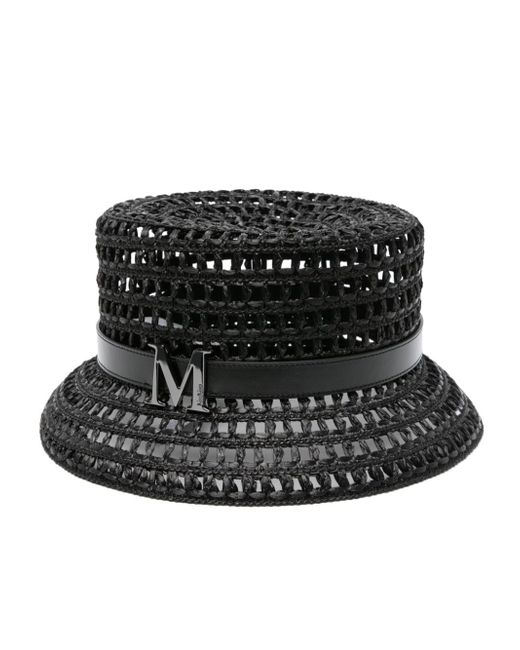 Max Mara Perforated Cloche Hat