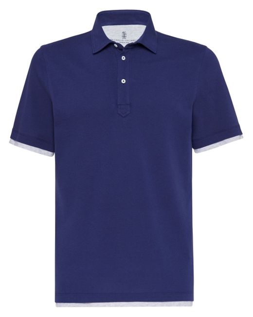 Brunello Cucinelli Cotton Polo Shirt